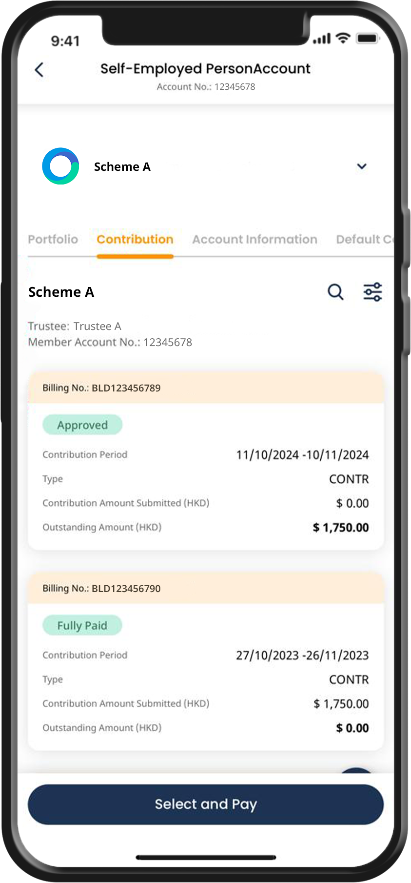 Your Role - Member | eMPF Website